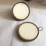 Pair of frame medallion Marie-Antoinette