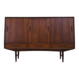 Teak highboard, Danish design, 1960s, production: Denmark