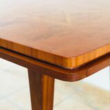 Table rectangular vintage with extension 1960