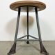 Grey Industrial Workshop Stool, 1960s