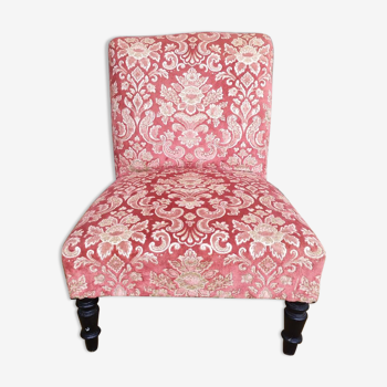 Chauffeuse fauteuil Napoléon III