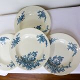 4 vintage BFK Regent 220522 soup plates