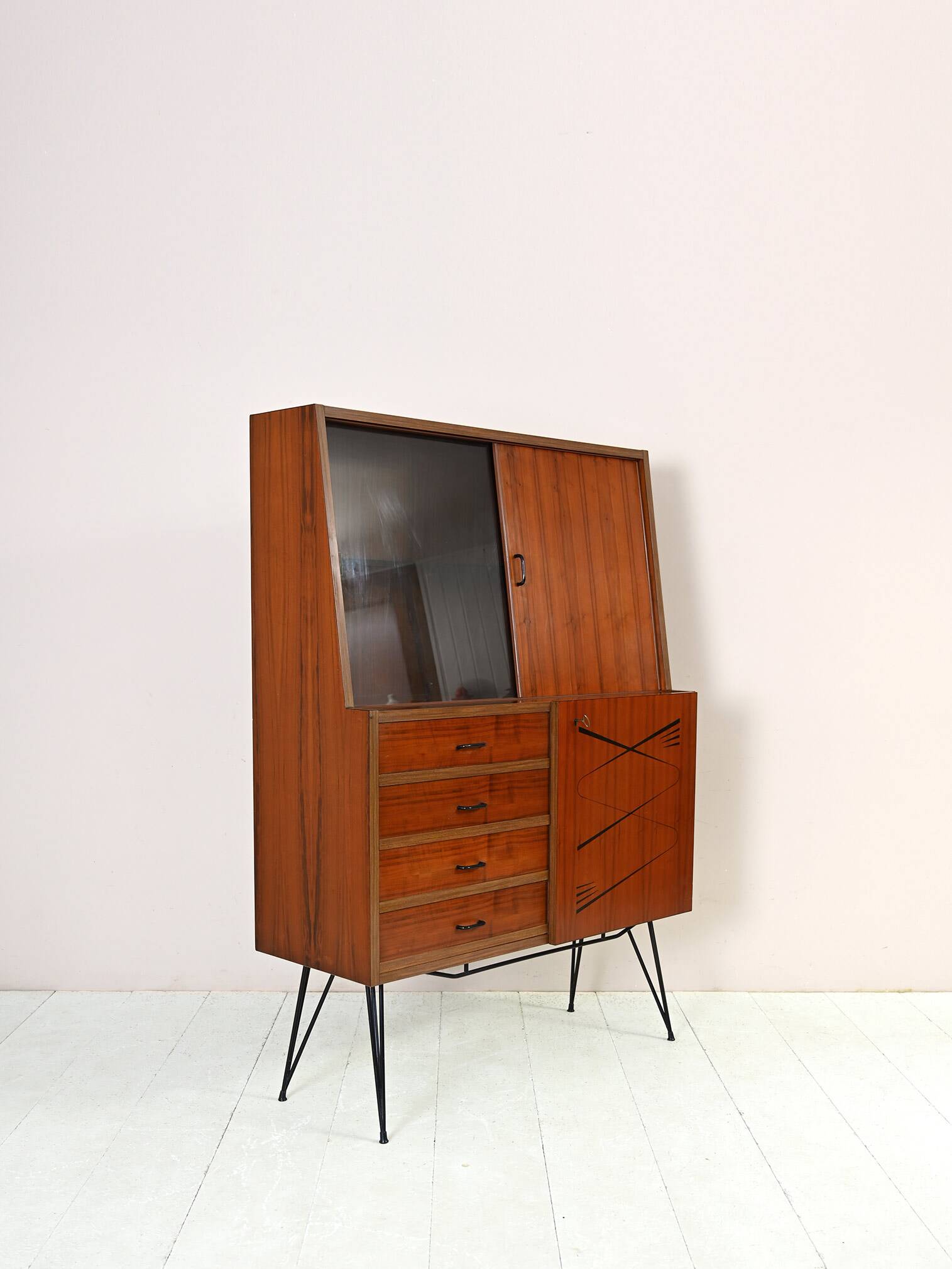 Vintage oak bookcase