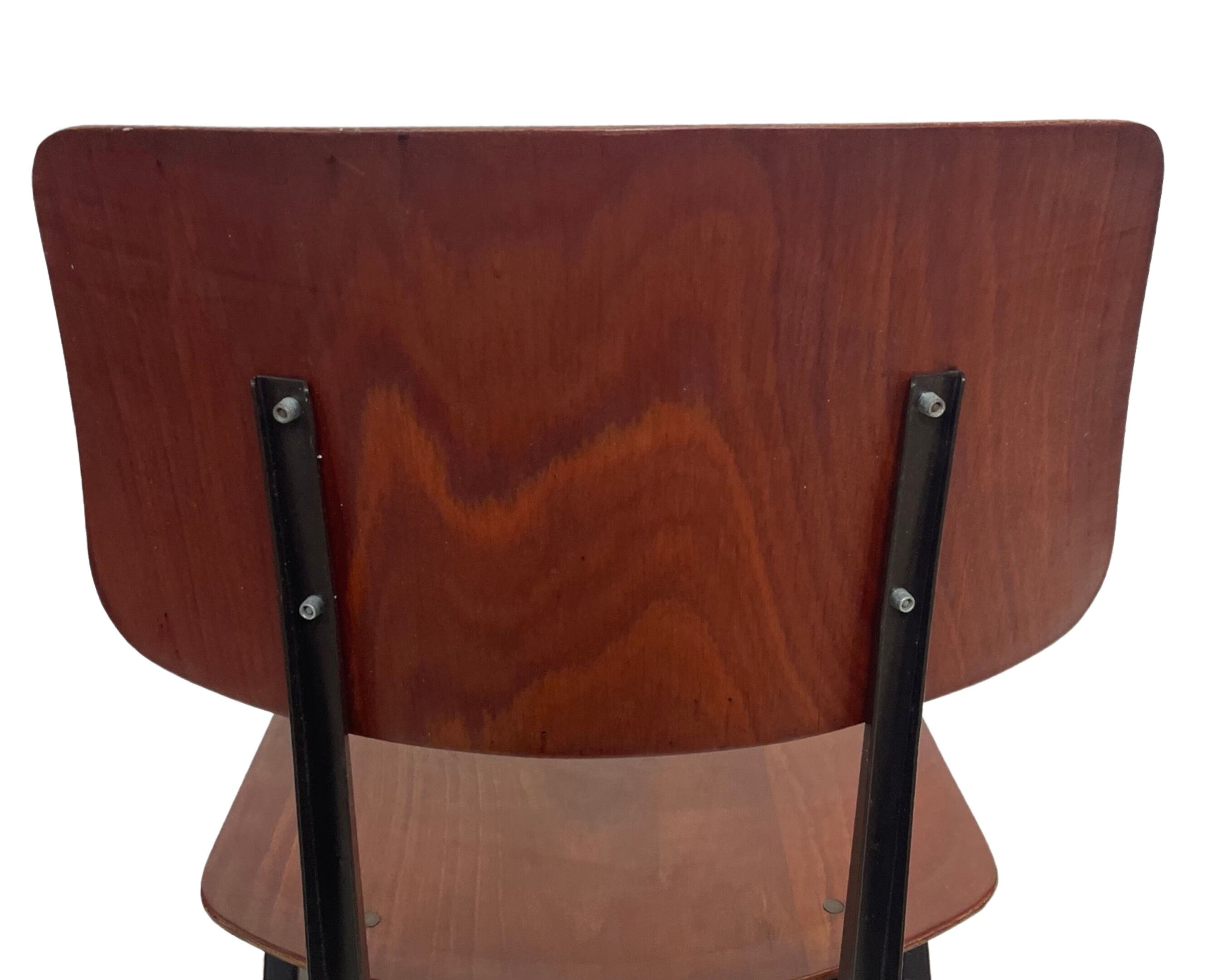 Industrial chair Galvanitas S16 Pagholz Netherlands 60's Design