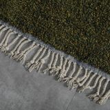 Pure wool rug, handwoven, authentic artisanal.