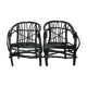 Paire de fauteuils de jardin  des années 50