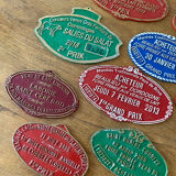 Bordeaux agricultural competition plate