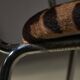 Chaise en fausse fourrure imprimée