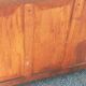Parisian sideboard in oak and walnut 2 doors 2 drawers from the 20s