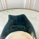 Empty pocket ceramic ring fat lava signed vallauris 70s