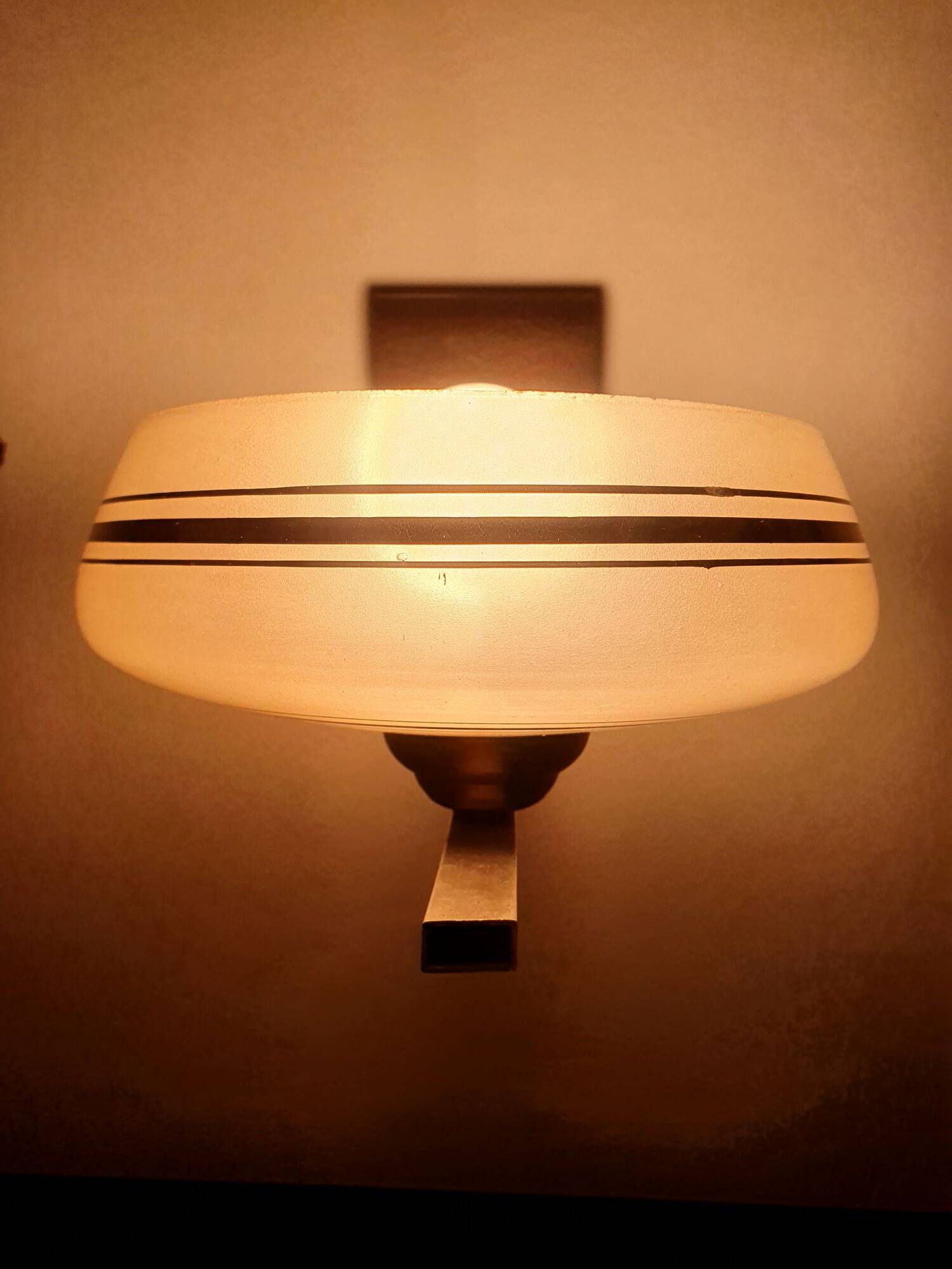 Pair of vintage wall sconces