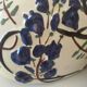 Poët-Laval Trio “Wisteria” – 2 vases no. 721 & boat planter no. 729