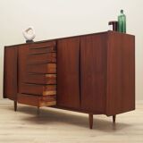Buffet en teck, design danois, années 1970, production : Danemark