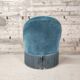 Blue toad armchair