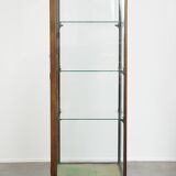 Vitrine anglaise ancienne avec éclairage – Fin du XIXe siècle