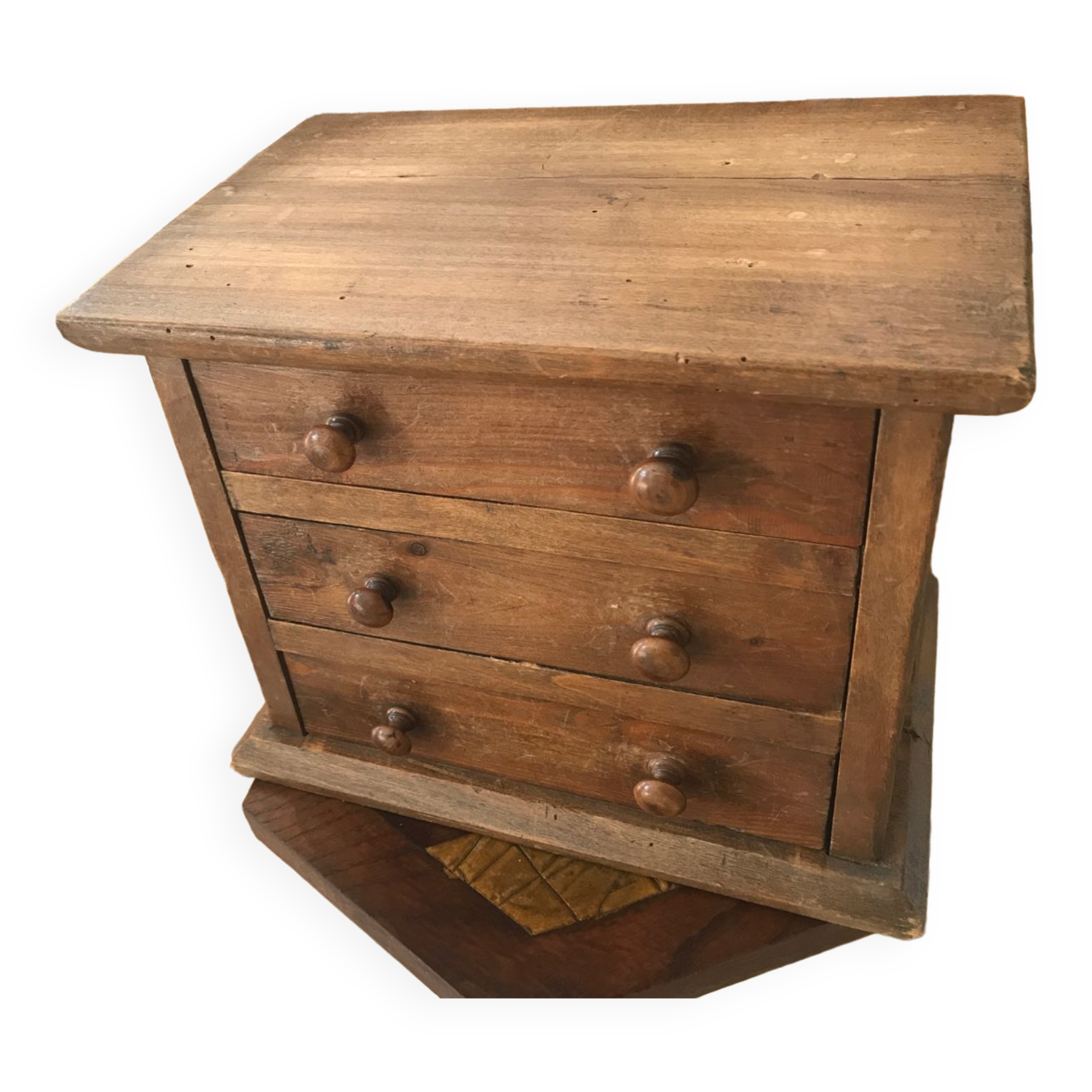 Old small jewelry chest of drawers