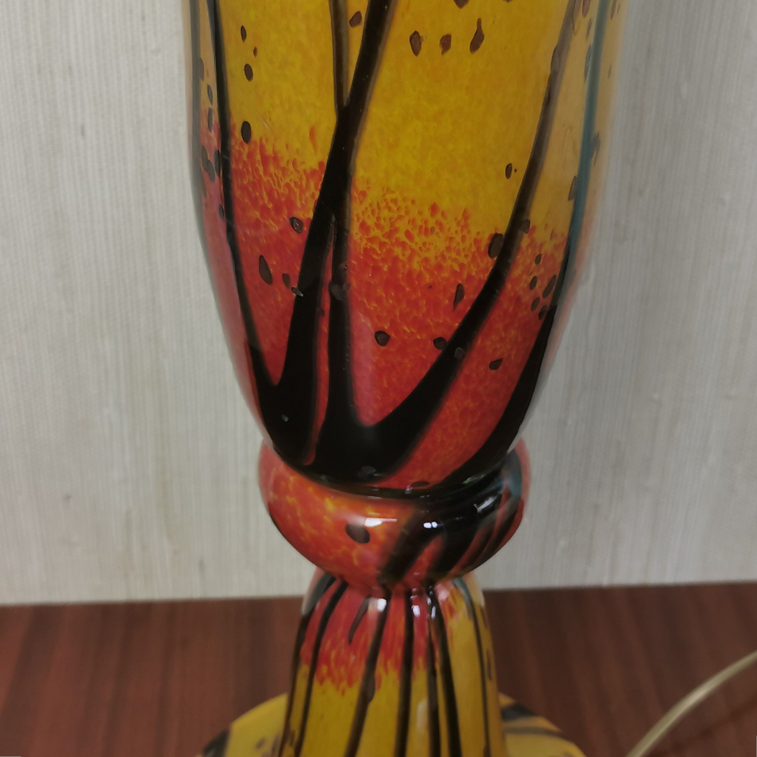 Lampe en verre de Murano