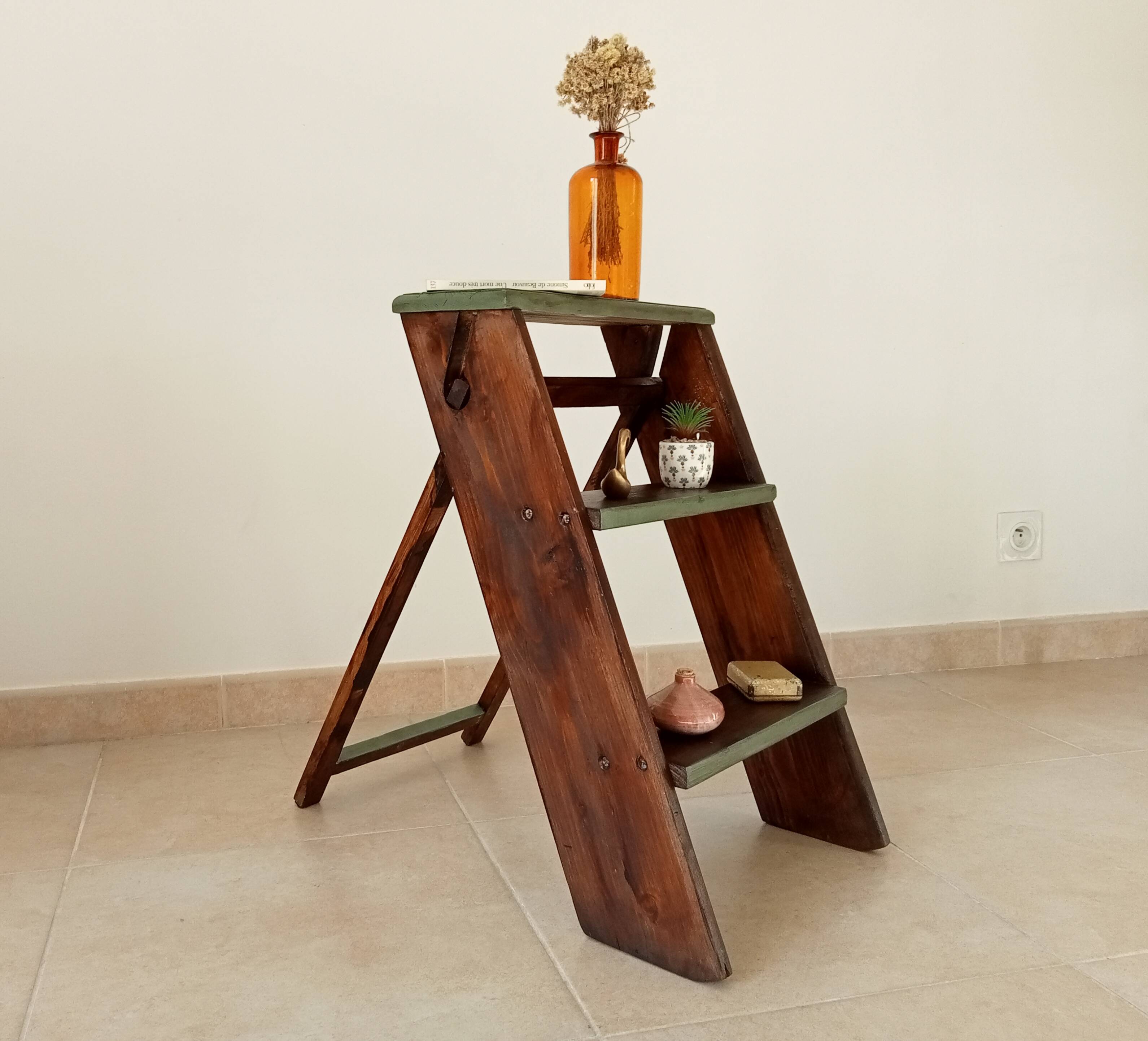 Vintage painter's stepladder