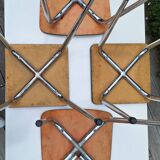 Formica table 2 chairs 2 stools