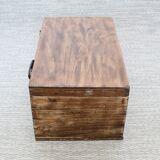 Old wooden case