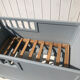 Baby crib with wheels