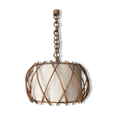Vintage rattan suspension