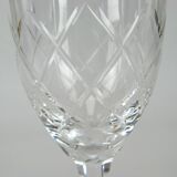 5 crystal stemware