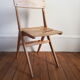 Chaise enfant vintage en bois
