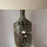 Danish studio ceramic lamp foot, 1960s