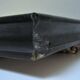 Blackened wood mirror napoleon iii xixth 37.5 cm x 46.8 cm