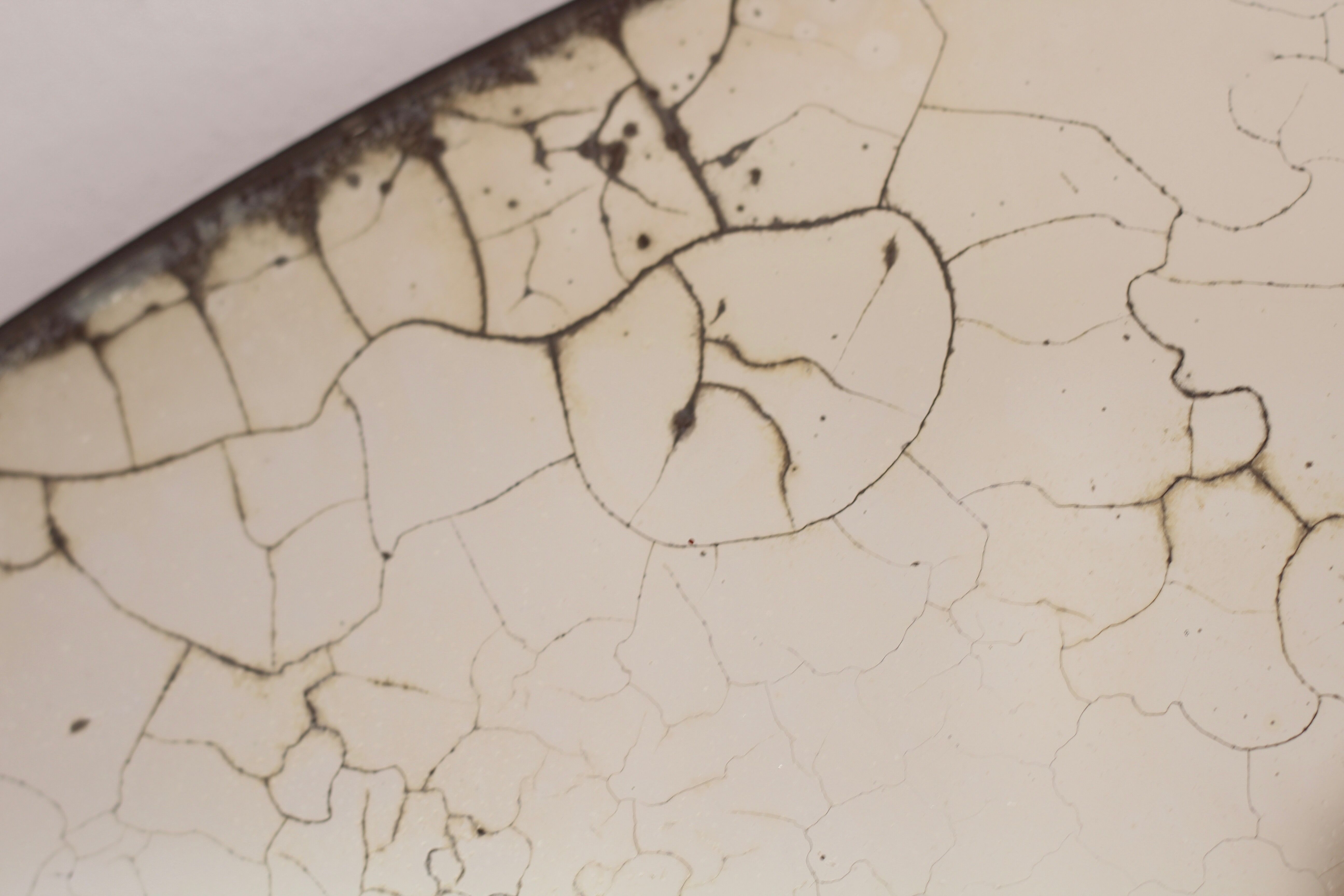 Big round mirror early 20th century 101cm