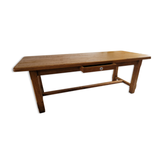 Solid oak room table