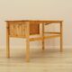Bureau en pin danois avec plateau réglable, années 1990