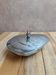 Vintage Art Deco silver-plated butter dish – Shell