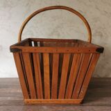 Ancien panier en bois