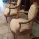 Pair of Louis XVI-style medallion armchairs from Napoleon III