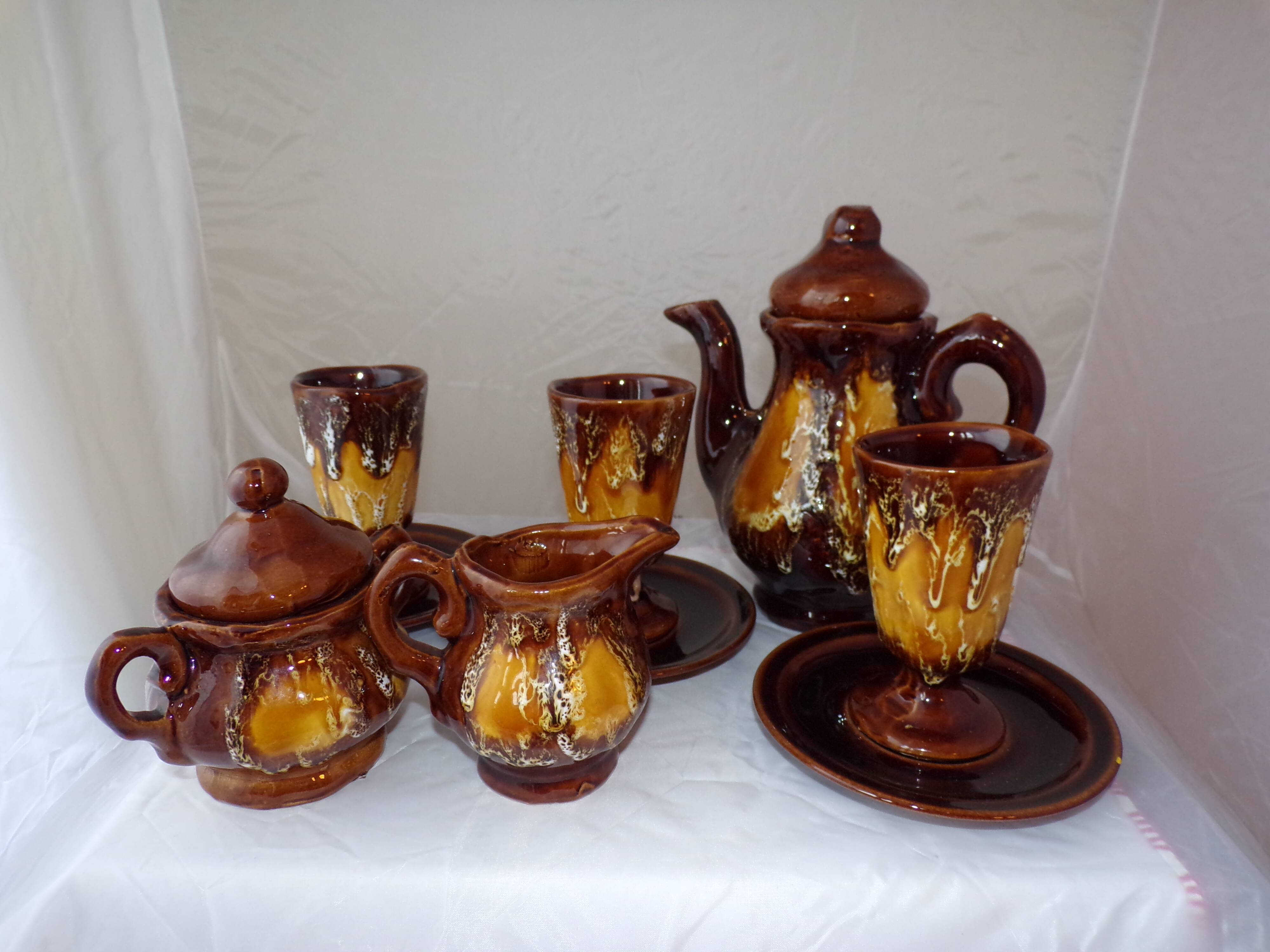 Service has coffee Vallauris mazagran