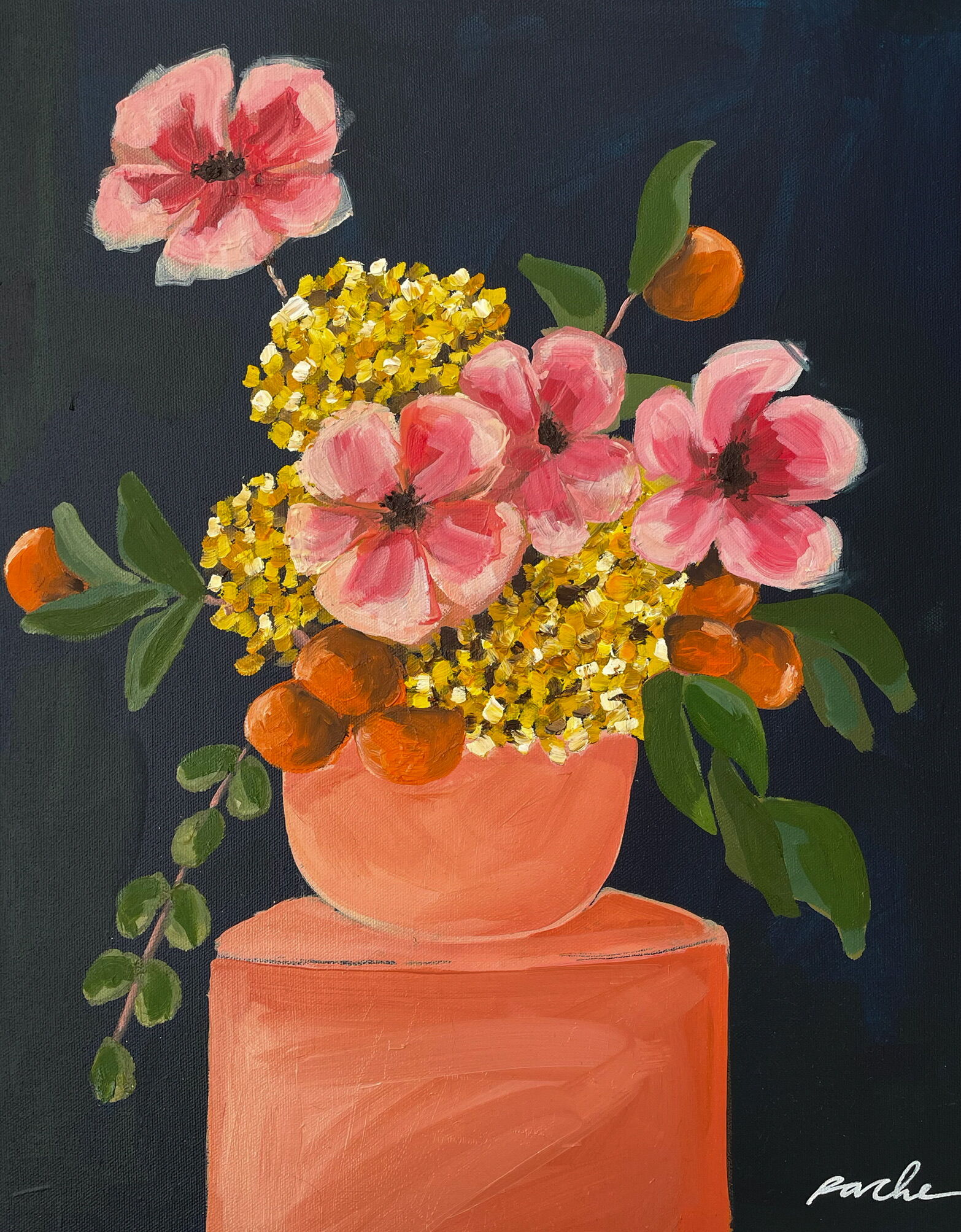 Peinture, Blooming