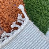 Handwoven wool Berber rug size 1.5/2.5 m