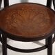 Antique Thonet dining room chairs (c.1900). Set of 4 pieces
