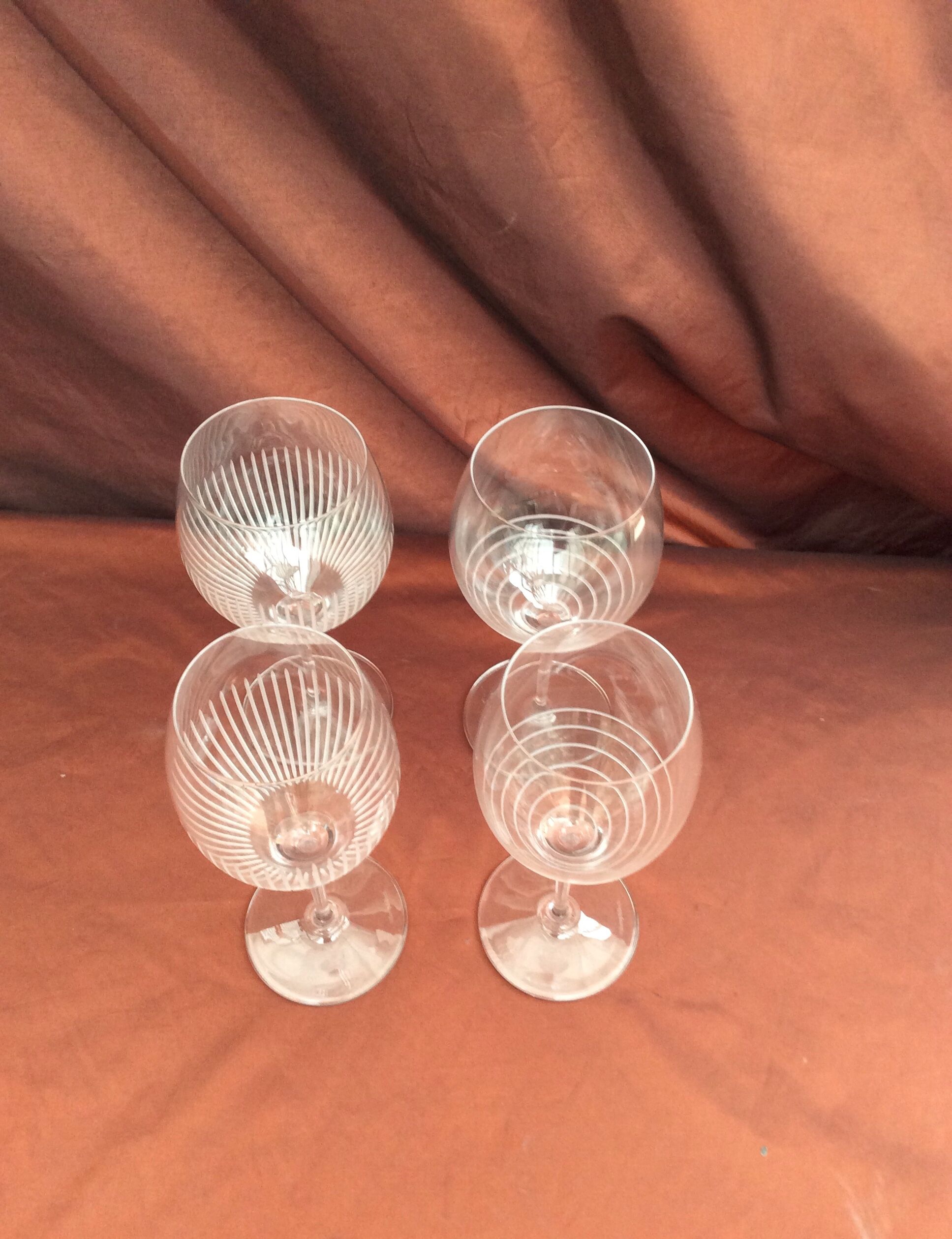 Lot of 4 glasses Villeroy Boch