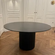 Round table HK living 140cm black