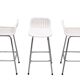Rohe Noordwolde set of 3 Rattan Bar Stools 1960s Holland