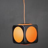 Very cool space age lamp by Uffe Gustav Schioler for Hoyrup Denmark  *** model Poker Dice 527 *** 70