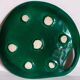 Free-form presentation dish Green Slurry 50s