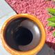 Vintage Fat Lava vase by Veb Haldensleben - 1970s