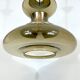 Stilux Milano, large metal and murano glass chandelier from 60s