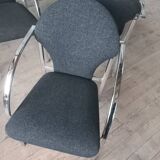 3 fauteuils, chauffeuses années 90