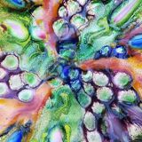 Multicolored trinket bowl