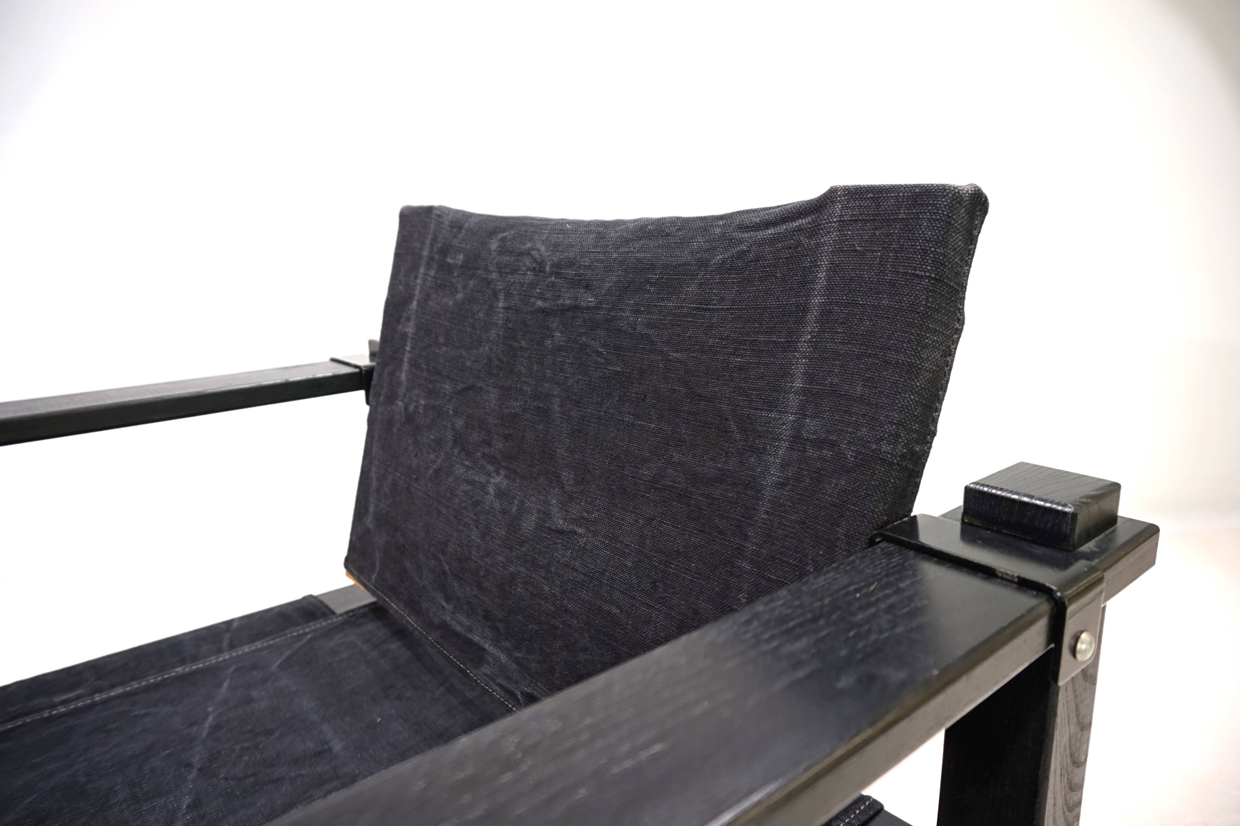 Bofinger set of 2 Farmer lounge chairs with table by Gerd Lange, 1960
